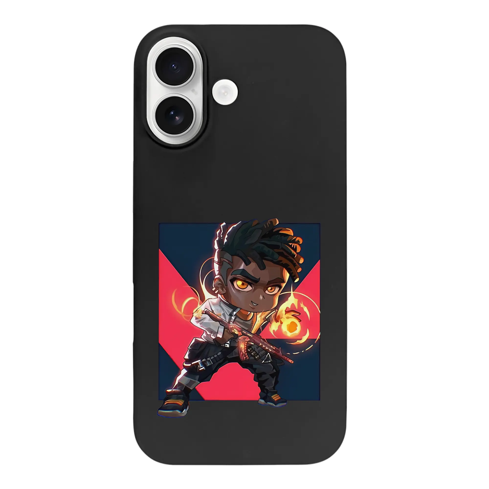 VALORANT グッズ,フェニックス - iPhone 17 シリーズ シリコンケース 薄型 耐衝撃 指紋防止 ソフトタッチカバー 精密フィット 傷防止 保護ケース iPhone 17/17 Air/17 Pro/17 Pro Max 対応